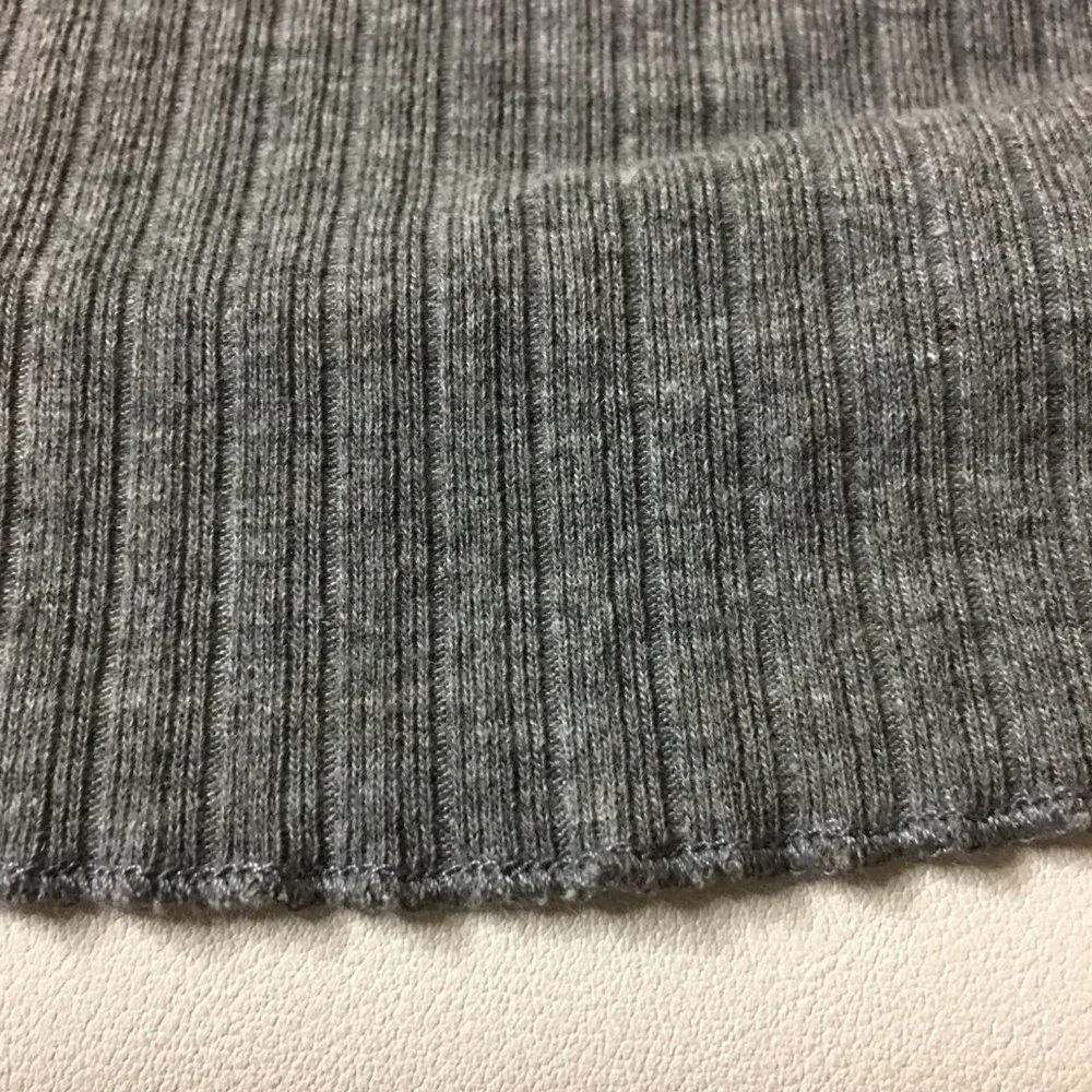 WILD FABLE Heather Gray Lace Trim Tiny Tank Ribbed Texture NWOT! - Picture 4 of 8